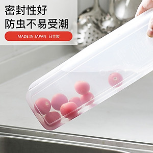 Hộp đựng thực phẩm hình chữ nhật  1100ml - Hàng nội địa Nhật Bản