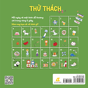 Sách 365 Ngày Ký Họa 5 Giây Vẽ Tất Tần Tật Mọi Thứ Trên Đời
