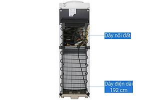 Cây nước nóng lạnh Toshiba RWF-W1664TV (W1) - Thiết kế bình inox liền khối, đảm bảo không rò rỉ nước, Khóa trẻ em - Hàng chính hãng - Bảo hành 12 tháng chính hãng