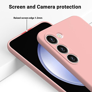 Ốp Lưng Cho Samsung Galaxy  A06 5G , A06 , A16 , A05s, A05 , A15 , A25 , A35 , A55 Silicone Dẻo Lót Nhung Nỉ Chống Sốc chống bẩn hạn chế bám vân tay - Hàng Nhập Khẩu