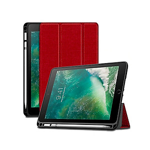 Bao da iPad Gen 9 2021 chính hãng Mutural kèm khay đựng bút - hàng nhập khẩu