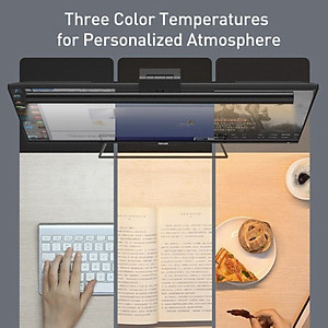 Đèn Led Máy Tính - Đèn LED Gắn Máy Tính Baseus Chiếu Sáng Rộng Ánh Sáng Đều Thiết Kế Sang Trọng