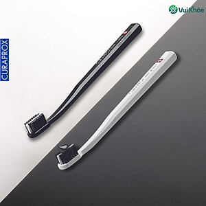 CURAPROX Black is White - Bộ 2 Cây Bàn Chải Trắng Răng | Hộp 2 cây | Mã SP 73327508