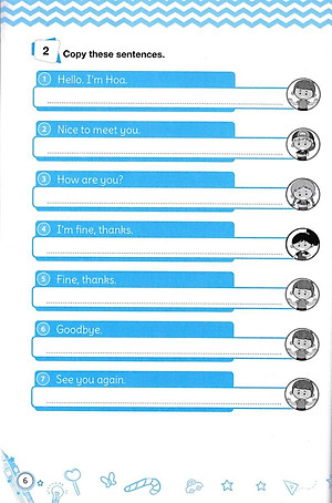 Sách English Handwriting - Vở Tập Viết Tiếng Anh Lớp 3 - Tập 1