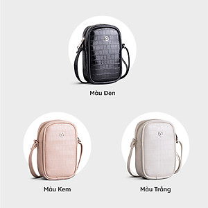 Túi Yuumy ( Thời trang nữ đi chơi sành điệu size 11 - Túi đeo chéo da Verein YN187 )