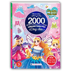 Combo 4 Cuốn: Công Chúa Phép Thuật - 2000 Hình Dán Trang Phục Công Chúa