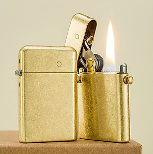 Vỏ Hột Quẹt Bật Lửa Xăng Zorro Z581 Thiết Kế Đánh Lửa Kiểu Mới - Dùng Xăng Bấc Đá Cao Cấp