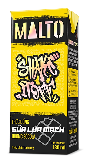 Thùng 48 hộp Sữa lúa mạch hương socola LOF MALTO 180ml/hộp