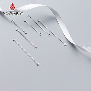 Charm bạc dây xích trang trí - Ngọc Quý Gemstones
