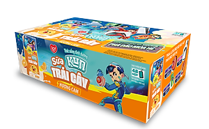 Thùng 48 Hộp Sữa Trái Cây Hương Cam KUN 180ml/hộp ( thẻ cào)