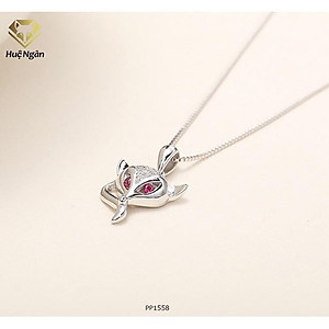 Dây chuyền bạc 925 Huệ Ngân - Hồ ly quyến rũ PP1558