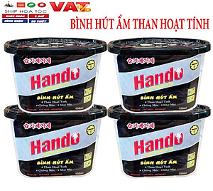 Combo 6 Hộp Hút Ẩm Khử Mùi Nấm Mốc Hương Hồng 450Ml