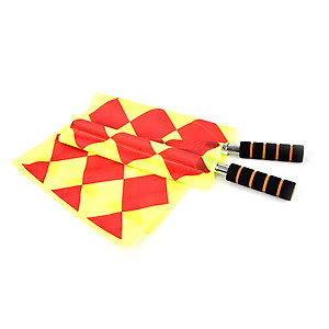  Cặp Cờ trọng tài tiêu chuẩn quốc tế (Màu ngẫu nhiên)