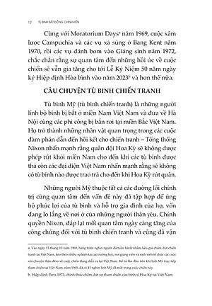 Tù binh bất đồng chính kiến: Từ nhà tù Hỏa Lò đến nước Mỹ hôm nay – Tác giả: Tom Wilber & Jerry Lembcke