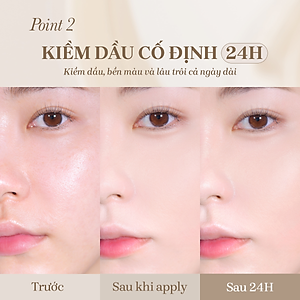 Phấn nước che phủ toàn diện bền màu mịn màng kiềm dầu 24h mude Cushion Soft Silky Fit All Day (15g)