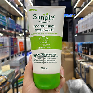 Sữa Rửa Mặt Simple Refreshing Facial Wash Dành Cho Mọi Loại Da 150ml