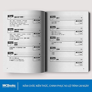 Sách - Giải Pháp Cho Kỳ Thi Năng Lực Tiếng Nhật - 28 Ngày Củng Cố Kiến Thức N3
