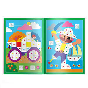 Sách - Bộ Dán Hình Sáng Tạo (Cuốn Lẻ Và Combo)