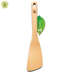 Sạn Xào Có Đế Chân - Sạn Gỗ Xéo 13 ( 34 x 7.5 cm ) - Đồ Gỗ Nhà Bếp Thương Hiệu Trường Sơn