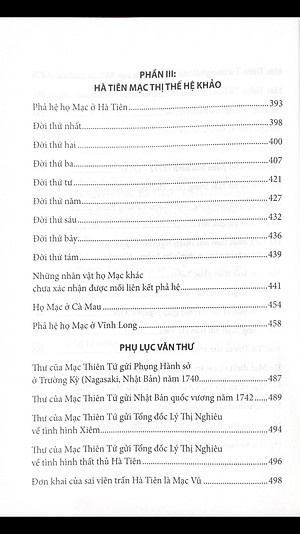 Mạc Thị Gia Phả (Họ Mạc Với Vùng Đất Hà Tiên)