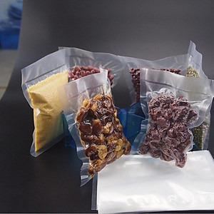 Bộ 100 Túi Hút Chân Không 20x25cm, 30 x 40cm Một Mặt Nhám