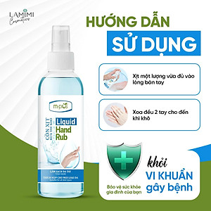 Cồn Xịt Tay Khô M.pros 100ml