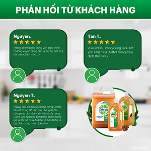 Combo 2 dung dịch diệt khuẩn 1L