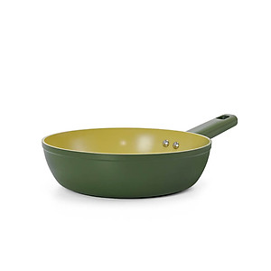 Chảo phủ sứ an toàn Elmich Olive EL-5965OV