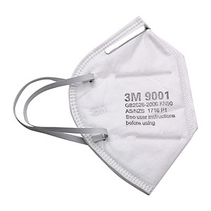 Bộ 10 cái Khẩu trang chống bụi và kháng khuẩn đạt chuẩn KN90 3M 9001A