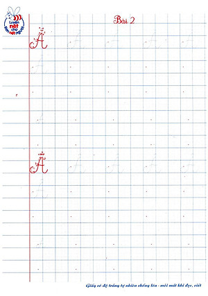 Tủ Sách Bé Vào Lớp 1 - Vở Tập Viết Chữ Hoa (Tái Bản)