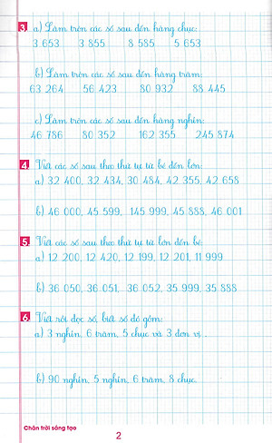 Luyện Tập Toán 4 Quyển 1 - Trình Bày Trên Giấy Ô Li (Bộ Sách Chân Trời Sáng Tạo) _HA
