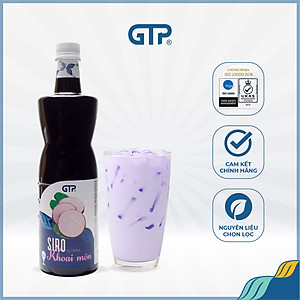 Siro GTP hương Kiwi/ Táo xanh/ Khoai môn