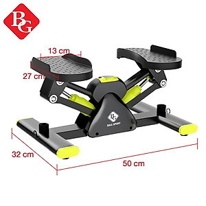 BG Máy chạy bộ SIDE STEPPER Hàng hot Máy Chạy Bộ Tại Chỗ máy tập cầm tay máy tập chạy bộ (hàng nhập khẩu)