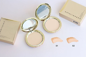 Phấn Phủ Siêu Mịn Kiểm Soát Dầu Nhờn Catalina Geo Pact 22g