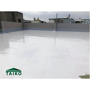 [18 Kg] Keo Sơn Chống Thấm Sàn TAIKO NITTON (Gốc Acrylic) -  Chống Thấm Lộ Thiên, Sàn Mái, Máng Xối, Ban Công, Lô Gia Tặng Kèm Vải Kết Cấu/Hiệu Quả Hơn Khi Pha Xi Măng