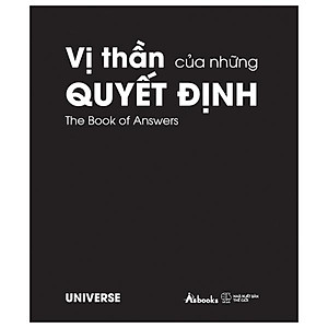 Cuốn sách: Vị Thần Của Những Quyết Định - The Book Of Answers - Bản Bìa Đen