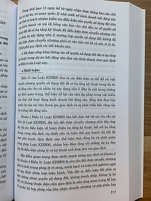 Tổng luận và bình giải Luật Kinh doanh Bất động sản năm 2023 (sửa đổi, bổ sung năm 2024)