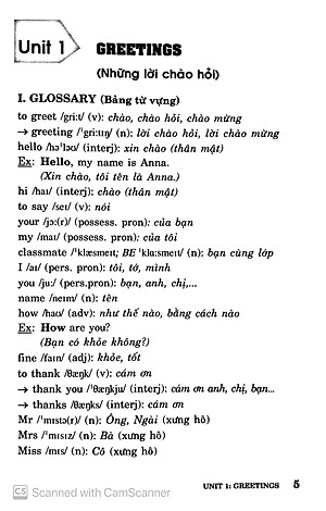 Sách Sổ Tay Tiếng Anh Lớp 6