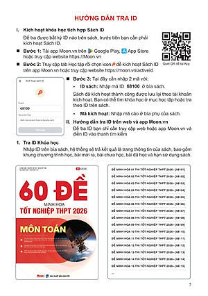 Sách - 60 Đề Minh Họa Tốt Nghiệp THPT 2026 - Môn Toán