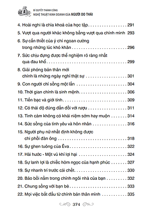 Sách Bí Quyết Thành Công - Nghệ Thuật Kinh Doanh Của Người Do Thái (Tái Bản)
