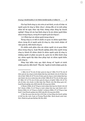 Trách nhiệm của người quản lý công ty (các nghĩa vụ và yêu pháp lý) bản in 2024)