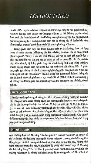 Quản Trị Tiếp Thị - Marketing Management 5E