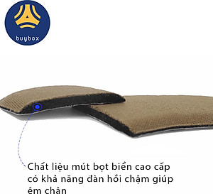 Bộ 2 cặp lót giày bảo vệ gót chân và chống tuột gót giày (loại hạt xoài) - buybox - BBPK20