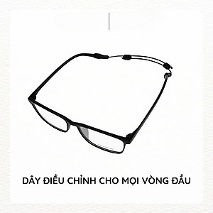 Dây đeo mắt kính giữ gọng kính, chơi thể thao chống rơi kính Trượt Chất Liệu Nhựa Silicon, Ôm Sát Vòng Đầu Phiên Bản Nâng Cấp Chơi Thể Thao Sports