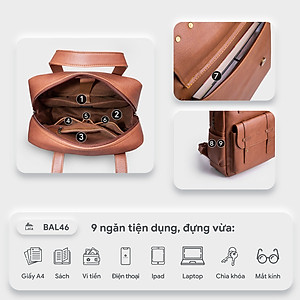 Balo Lata ( Thời trang nam cao cấp - Balo da BAL46 )