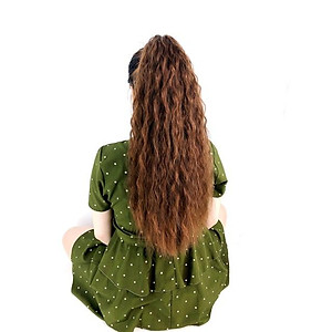 Tóc giả ngoặm xù mì cao cấp