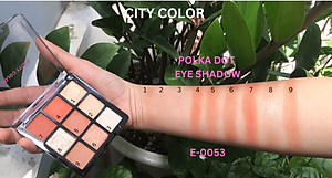 Phấn mắt CITY COLOR Polka dot 9 ô.