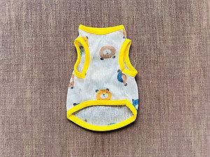 ÁO THUN BA LỖ THÔNG HƠI SIÊU CUTE TỪ 1-7KG DÀNH CHO THÚ CƯNG CHÓ MÈO