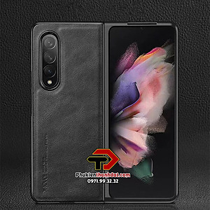 Ốp lưng da cho SamSung Galaxy Z Fold3 5G chính hãng X-level - Hàng chính hãng