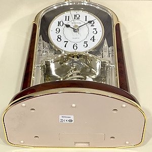 Đồng Hồ Để Bàn Rhythm 4SG713WS23 - Nâu (18.1 x 29.3 x 12.3 cm)